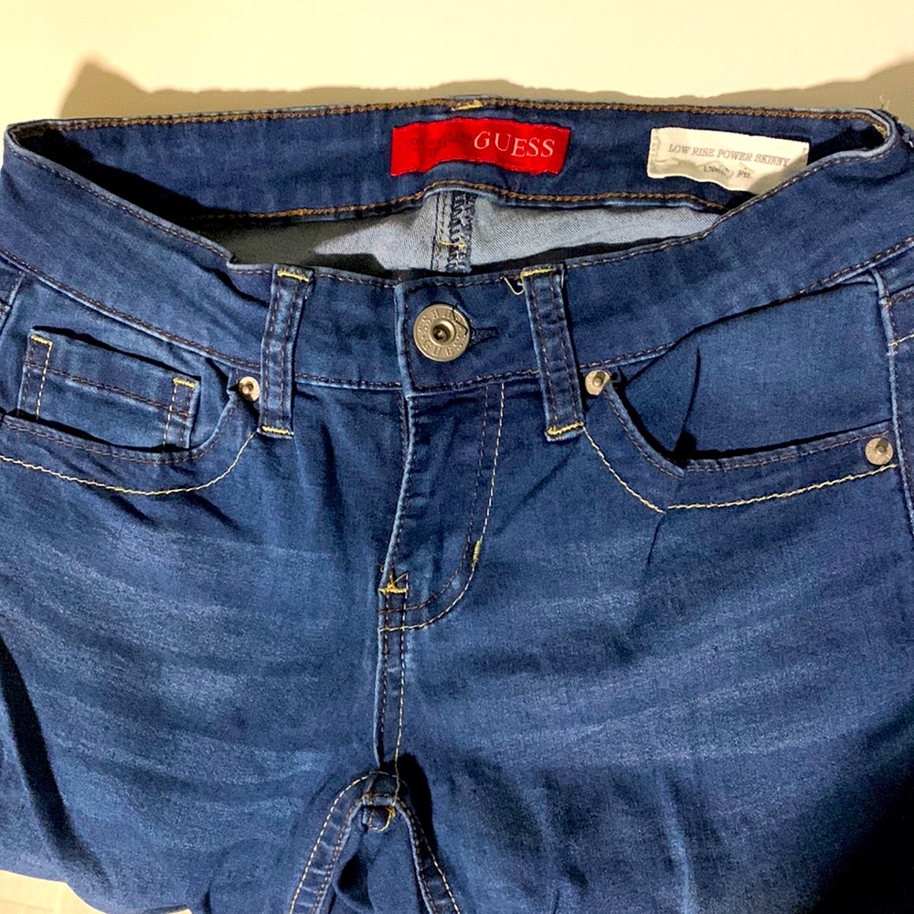 Guess blue jeans